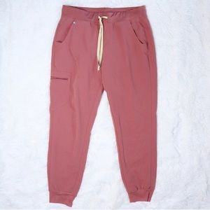 Figs Mauve Zamora Jogger Scrub Pants in Medium